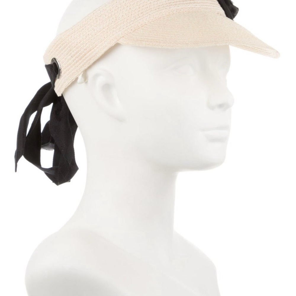 Chanel Rafia Visor